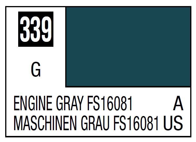Mr Hobby Mr. Color C339 FS16081 Engine Gray - (Gloss) 10ml