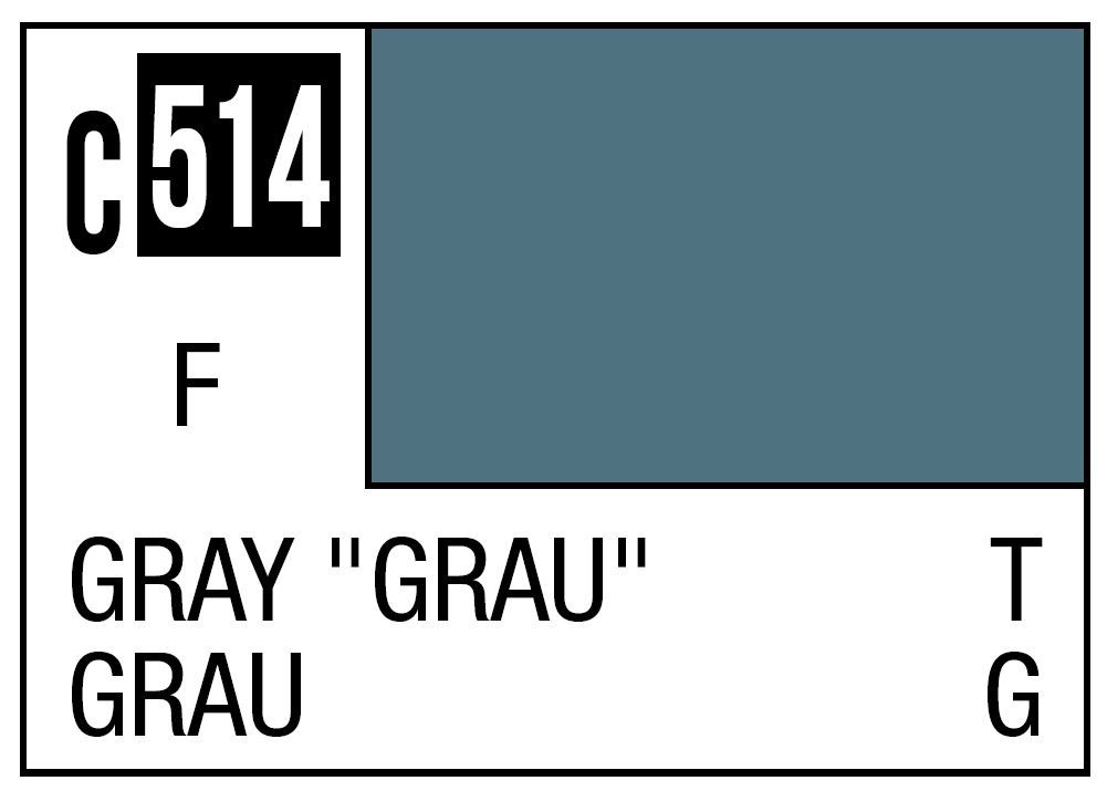 Mr Hobby Mr. Color Gray "Grau" (Flat) 10ml