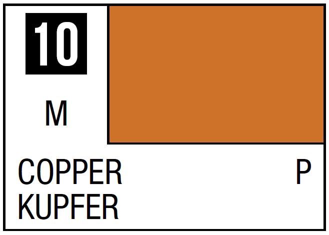 Mr Hobby Mr. Color C010 Copper - (Metallic) 10ml