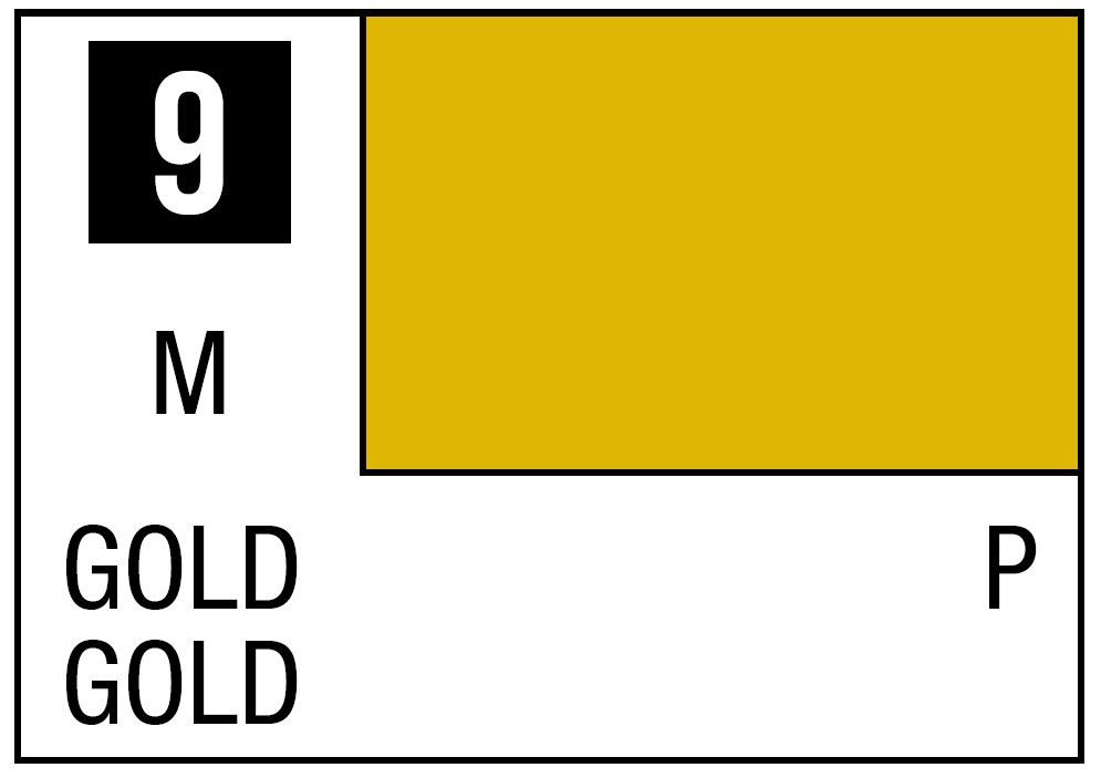 Mr Hobby Mr. Color C009 Gold - (Metallic) 10ml
