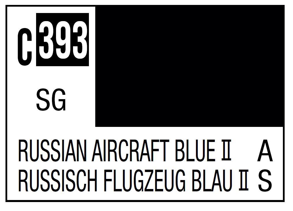 Mr Hobby Mr. Color C393 Russian Aircraft Blue 2 (Semi-Gloss) 10ml
