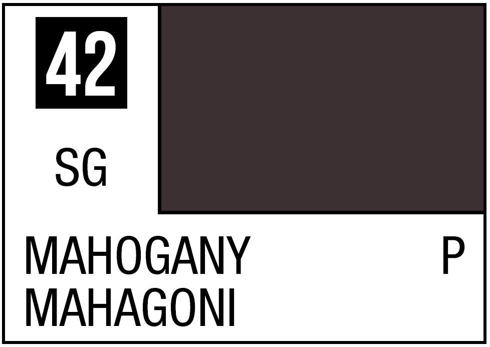 Mr Hobby Mr. Color C042 Mahagony - (Semi Gloss) 10ml