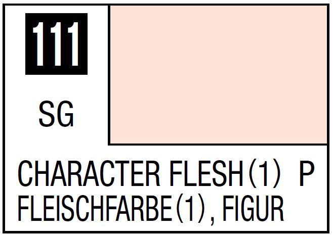 Mr Hobby Mr. Color C111 Character Flesh (1) - (Semi Gloss) 10ml