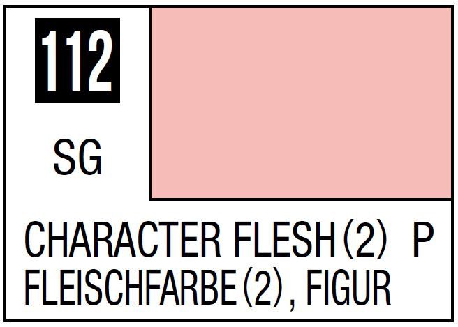 Mr Hobby Mr. Color C112 Character Flesh (2) - (Semi Gloss) 10ml