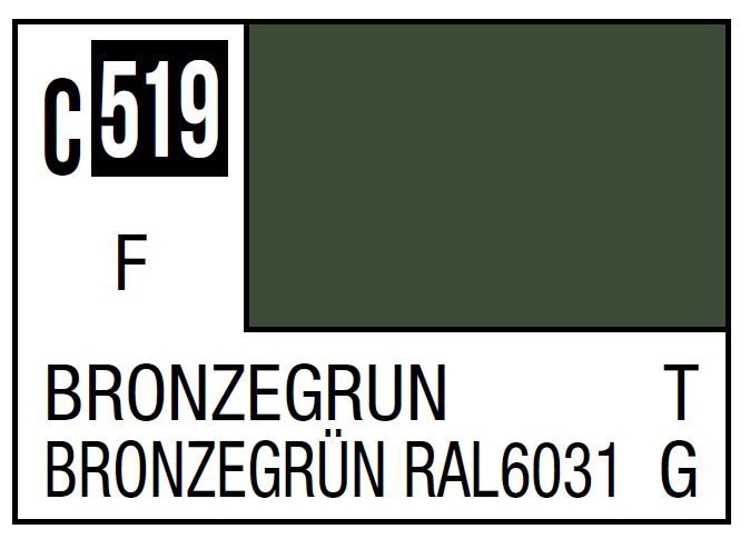 Mr Hobby Mr. Color Bronzegrun (Flat) 10ml