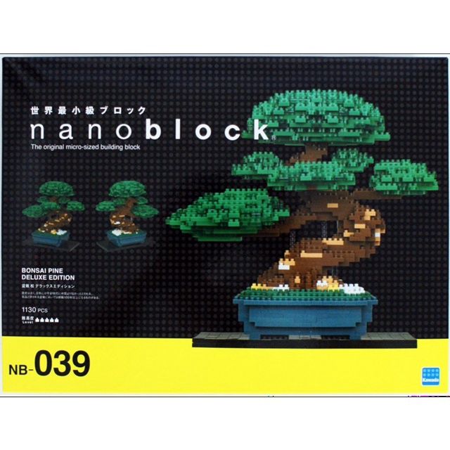 Nanoblock Bonsai Pine Deluxe Edition "World Famous" 21011