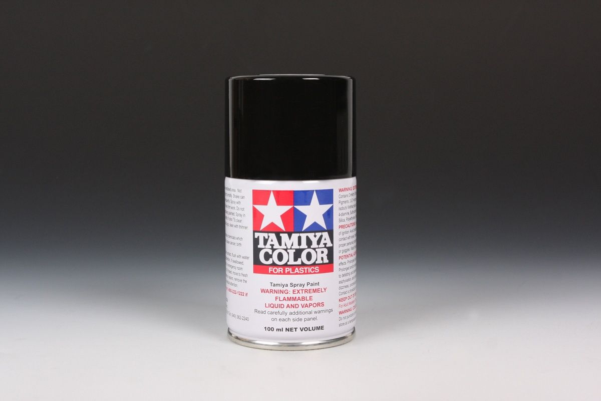 Tamiya TS-14 Black Lacquer Spray (100ml) 85014