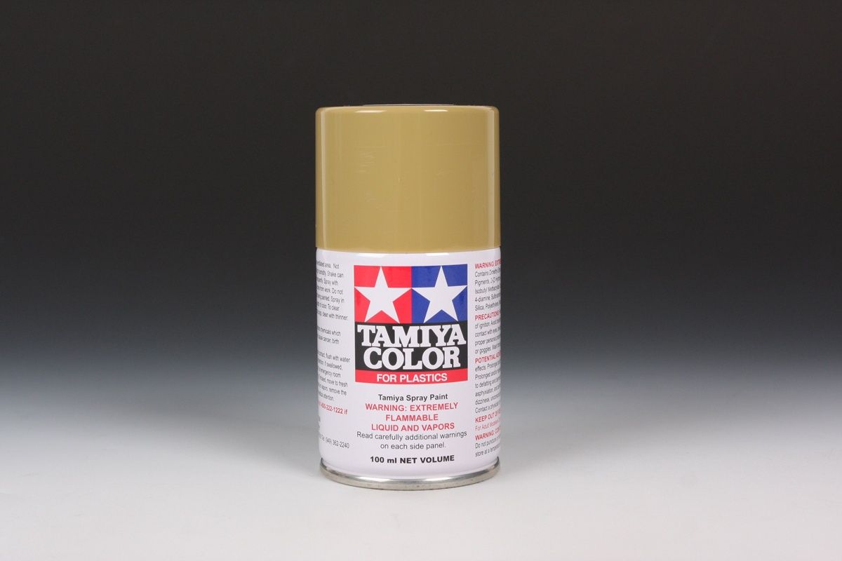 Tamiya TS-3 Dark Yellow Lacquer Spray (100ml) 85003