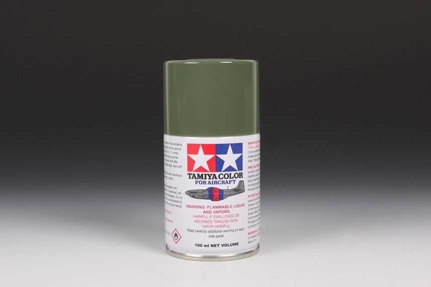Tamiya AS-14 Olive Green (USAF) Lacquer Spray (100ml) 86514