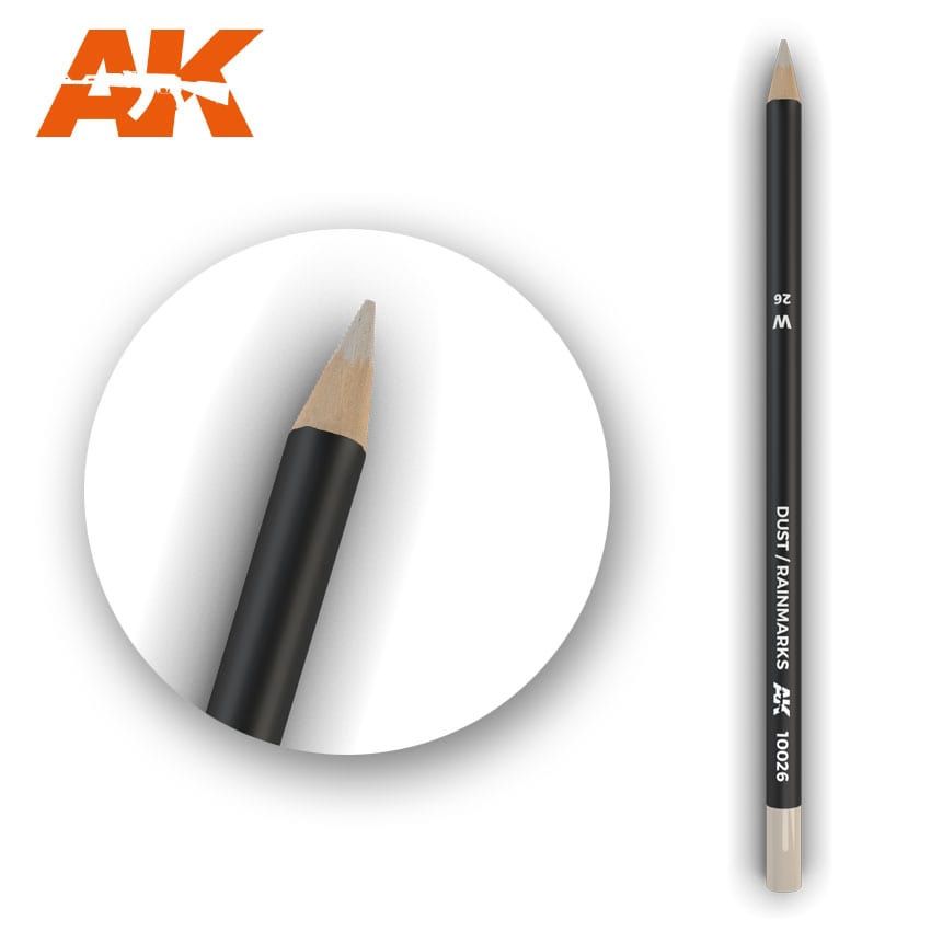 AK Interactive Weathering Pencil Dust-Rain Marks 10026