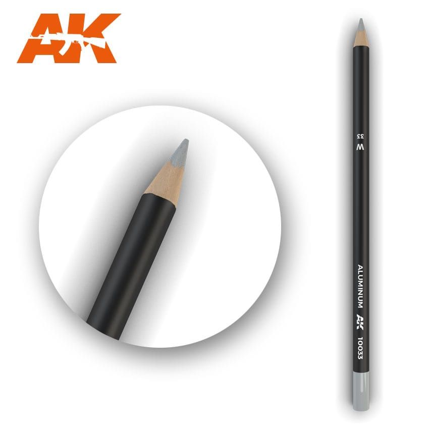 AK Interactive Weathering Pencil Aluminum 10033