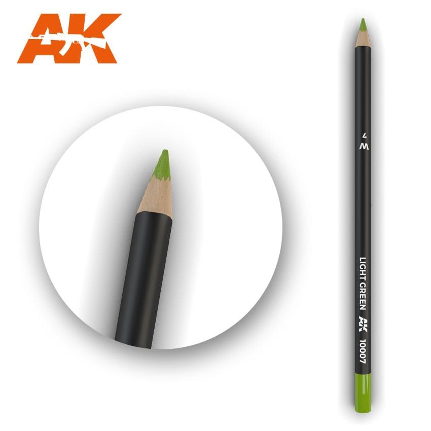 AK Interactive Weathering Pencil Light Green 10007