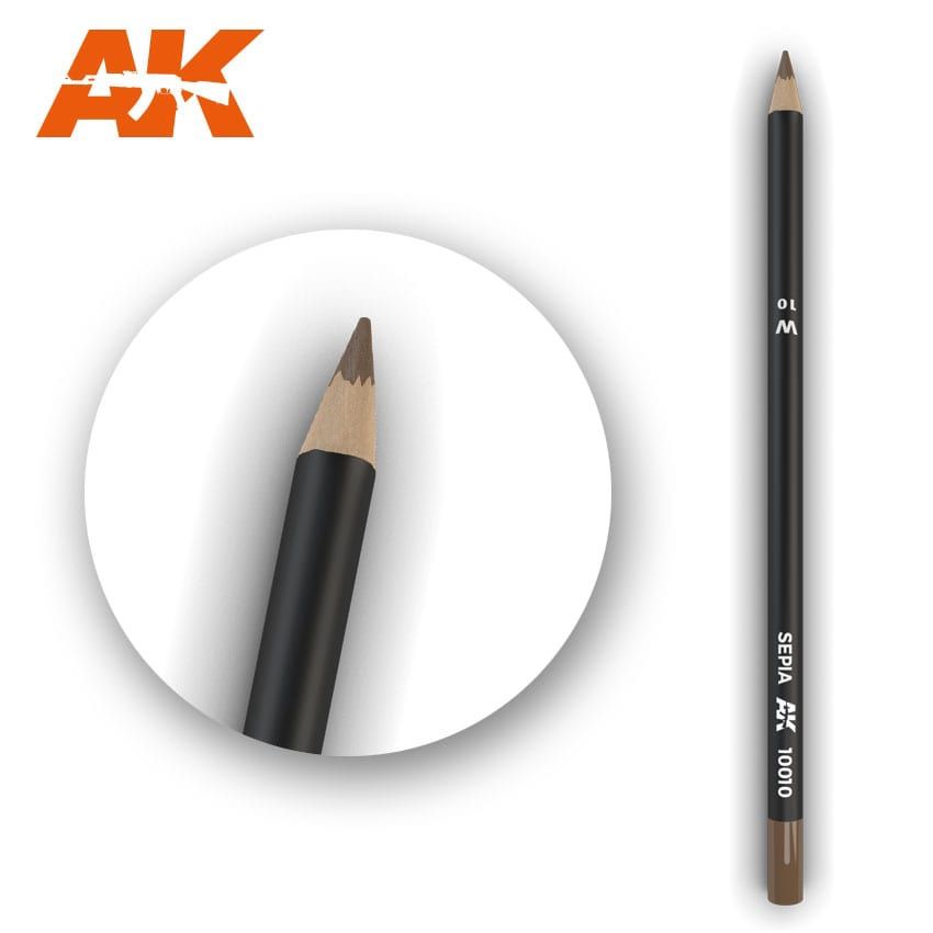 AK Interactive Weathering Pencil Sepia 10010