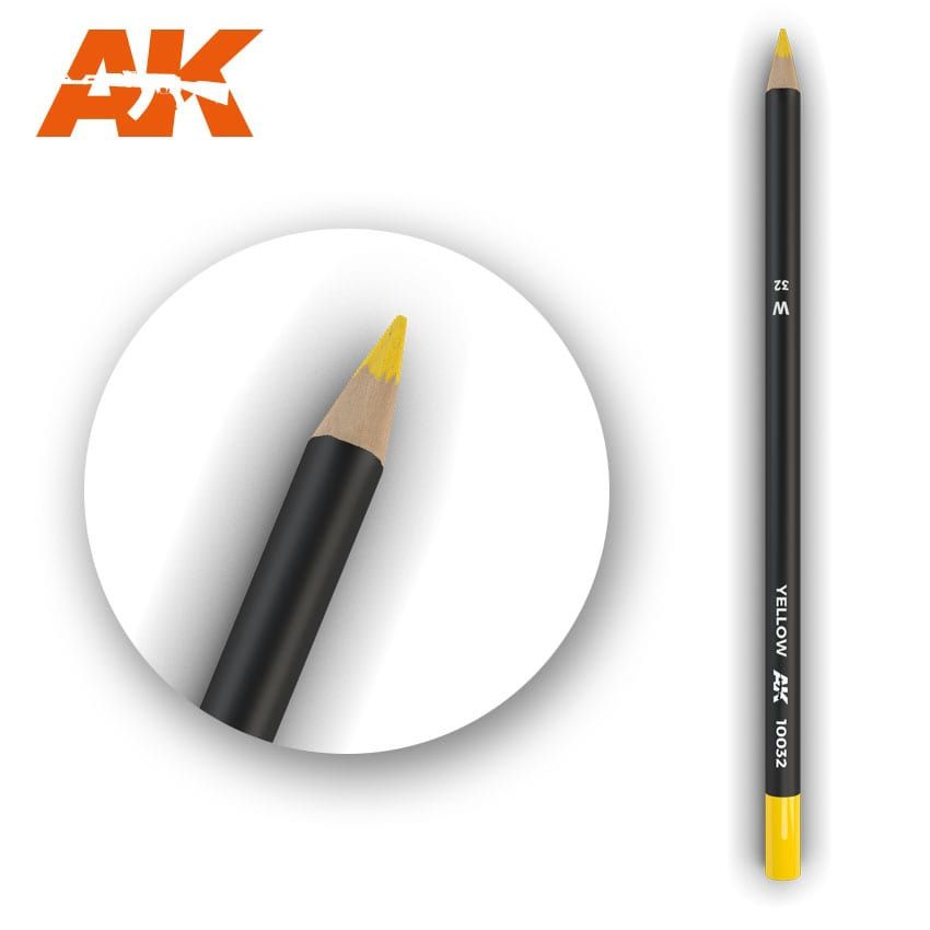 AK Interactive Weathering Pencil Yellow 10032