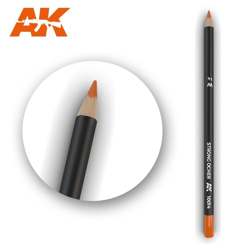 AK Interactive Weathering Pencil Strong Ocher 10014