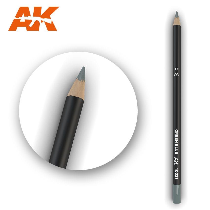 AK Interactive Weathering Pencil Green Blue 10021