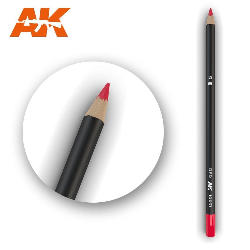 AK Interactive Weathering Pencil Red  10031