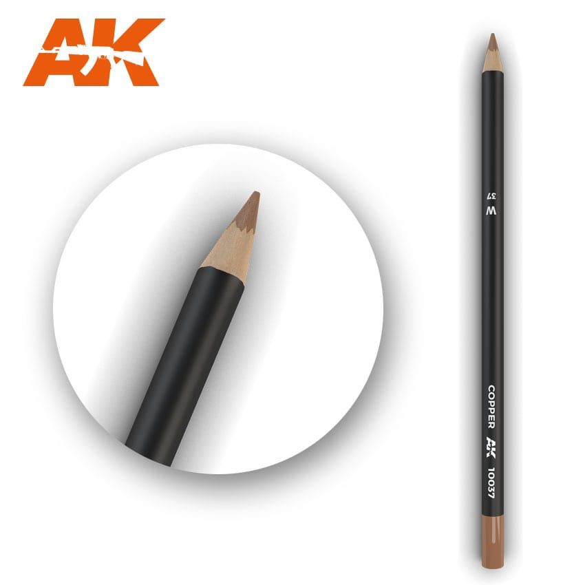 AK Interactive Weathering Pencil Copper 10037