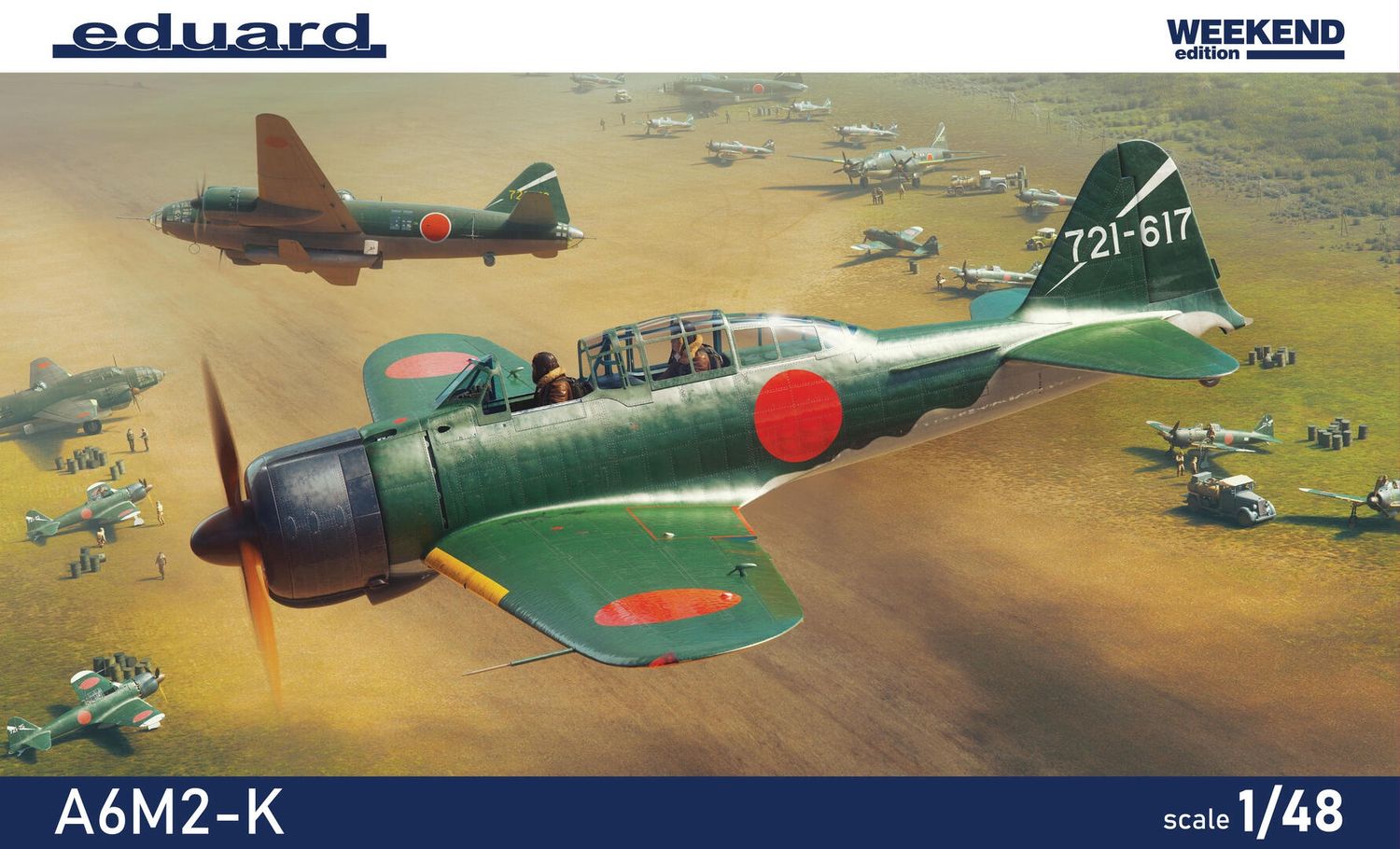 Eduard 1/48 A6M2-K Zero [Weekend Edition] 84211