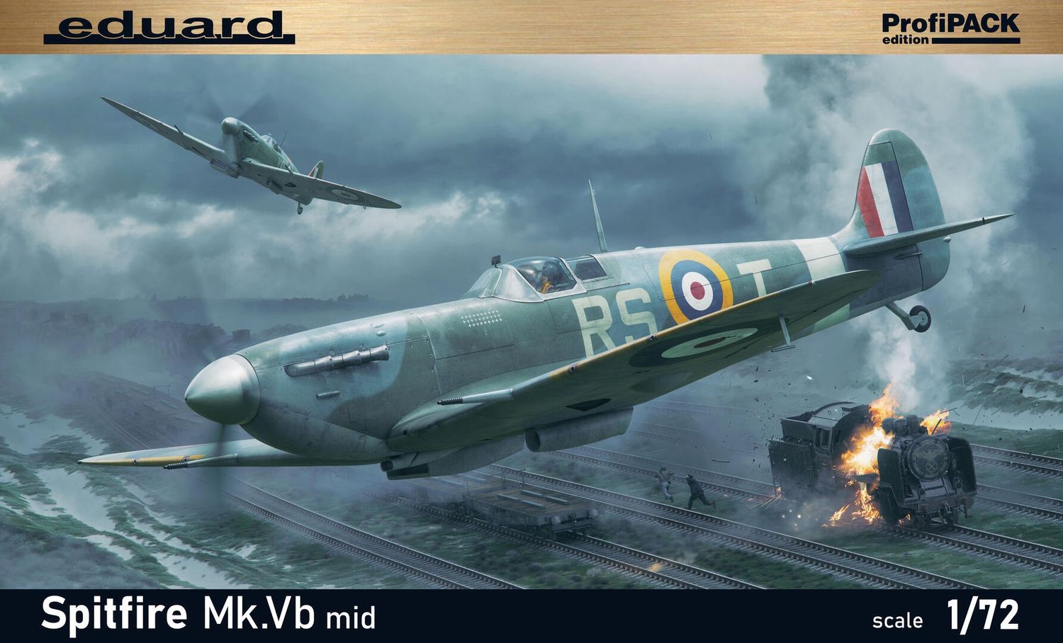 Eduard 1/72 Spitfire Mk.Vb Mid [ProfiPACK] 70206