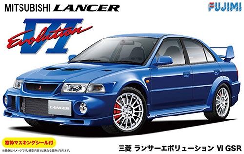 Fujimi 1/24 Mitsubishi Lancer Evolution VI GSR w/Masks 039237