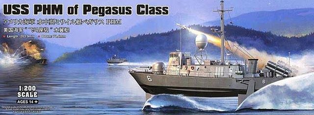 Hobby Boss 1/200 USS PHM of Pegasus Class 82006