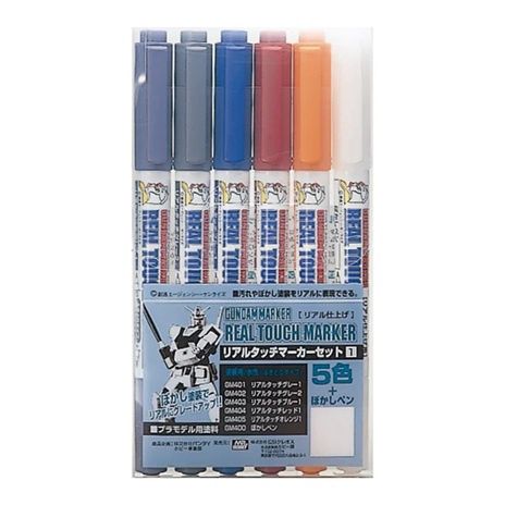 Mr Hobby Gundam Marker Set - Real Touch Set GMS112