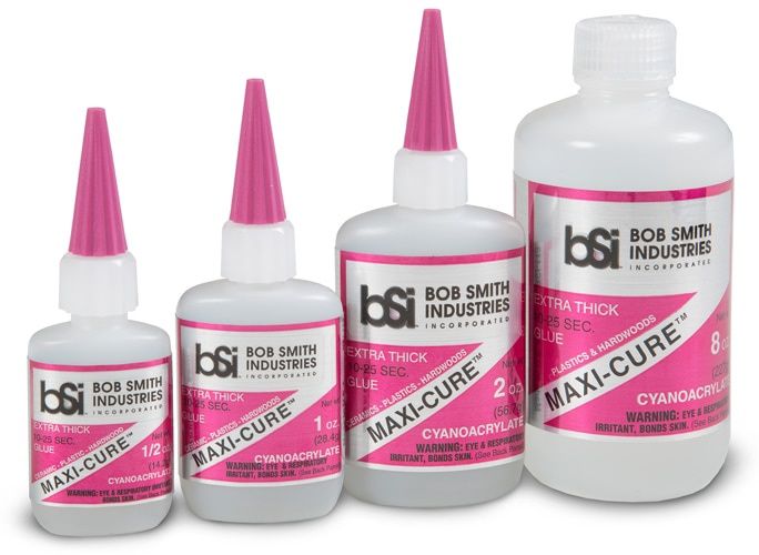 BSI11 Extra Thick 10-25 Sec Maxi-Cure CA Glue 1/2 oz