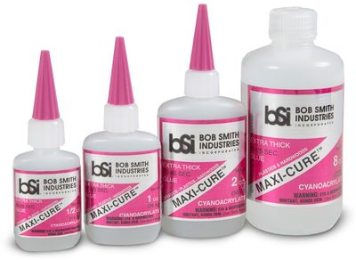 BSI111 Extra Thick 10-25 Sec Maxi-Cure CA Glue 1/2 oz