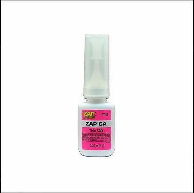 Zap Thin CA Super Glue (Pink Label) 1/4 oz. ZAP10