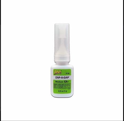 Zap-A-Gap Medium CA+ Super Glue 1/4 oz. ZAP04