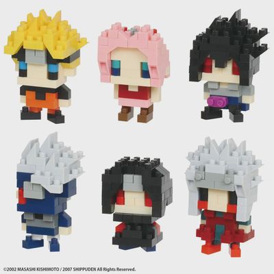 Nanoblock Mininano Series Naruto Shippuden (Blind Box) 22420