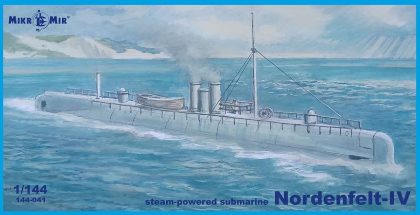 Mikro Mir 1/144 Nordenfelt IV Steam-Powered Submarine 144041