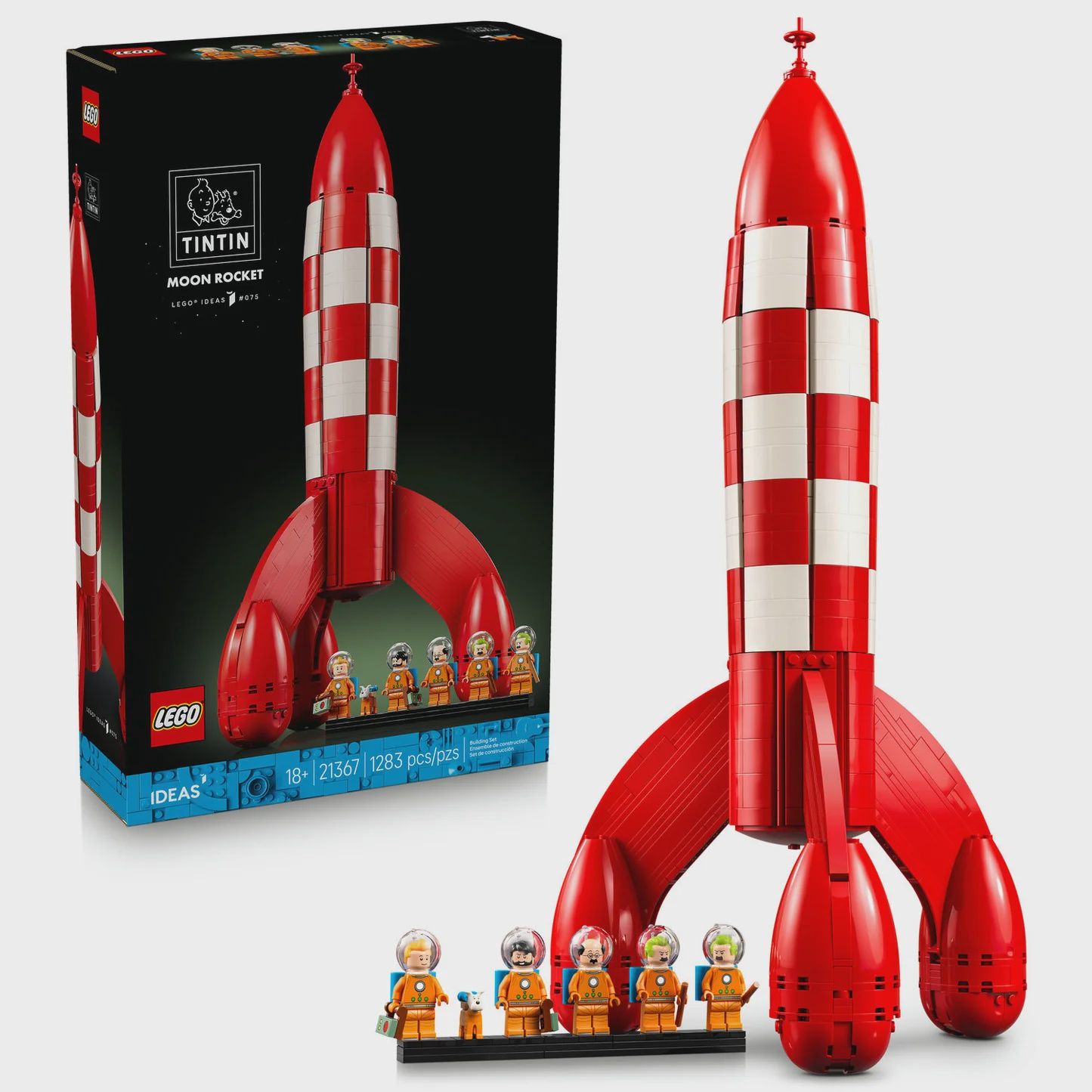 LEGO Ideas Tintin® Moon Rocket 21367
