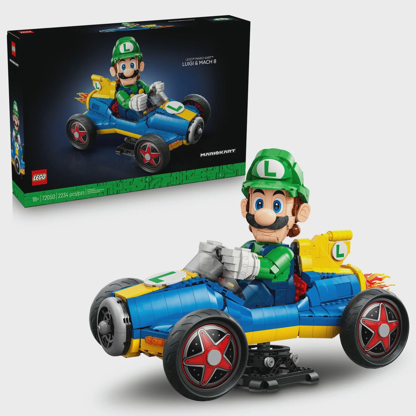 LEGO Super Mario Mario Kart™ – Luigi &amp; Mach 8 72050