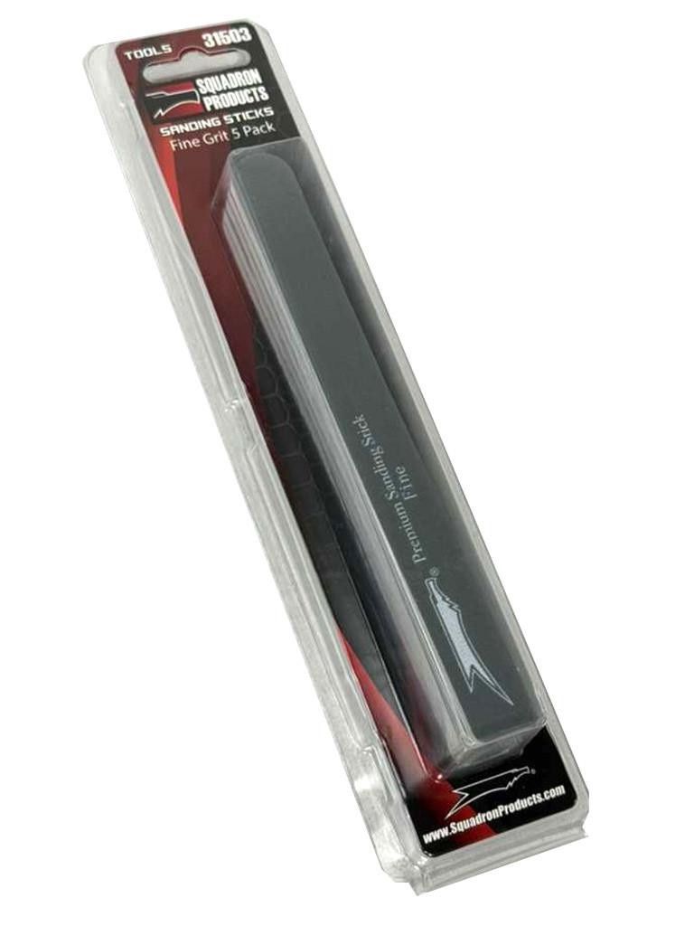 Squadron 5pk Sanding Sticks Fine Grit (Gray) 31503