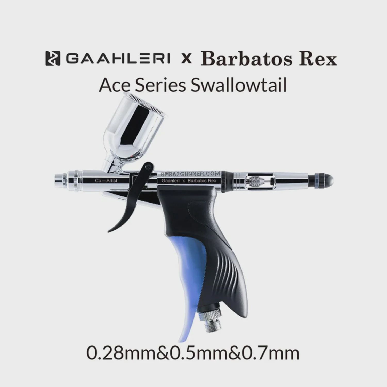 Gaahleri GHAC-Swallowtail Barbatos Rex Ace Series Airbrush (0.28 &amp; 0.5 &amp; 0.7mm)