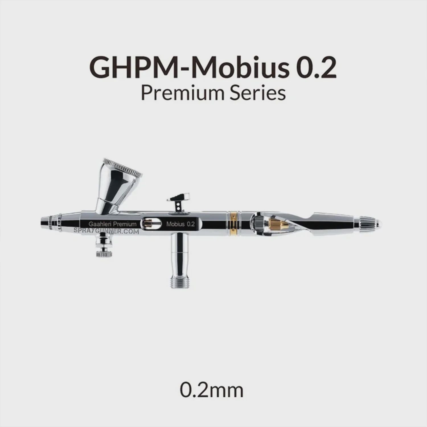 Gaahleri GHPM-Mobius 0.2mm Premium Series Airbrush