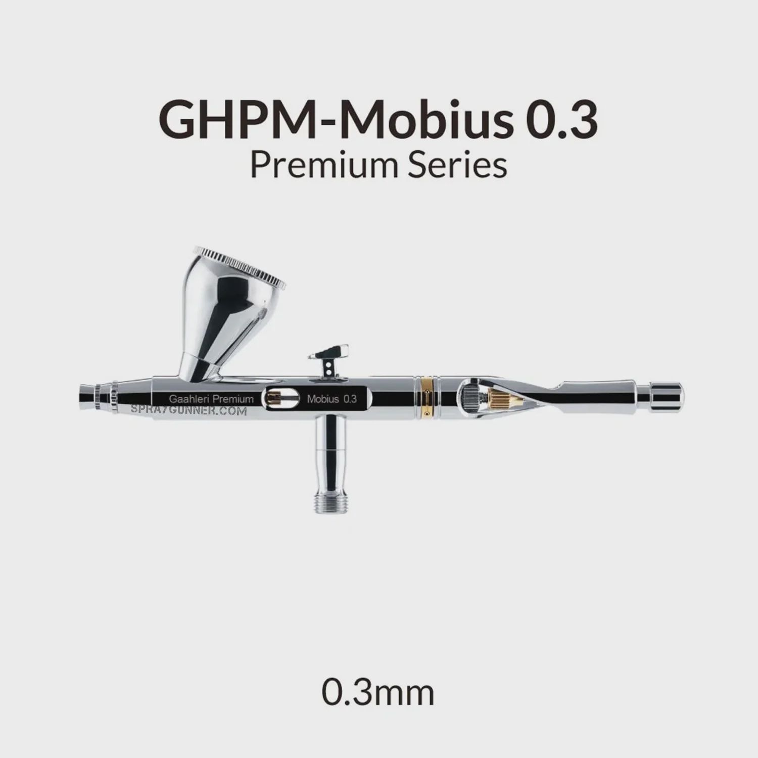 Gaahleri GHPM-Mobius 0.3mm Premium Series Airbrush