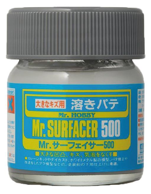 Mr Hobby Mr Surfacer 500 Grey 40ml Bottle SF285
