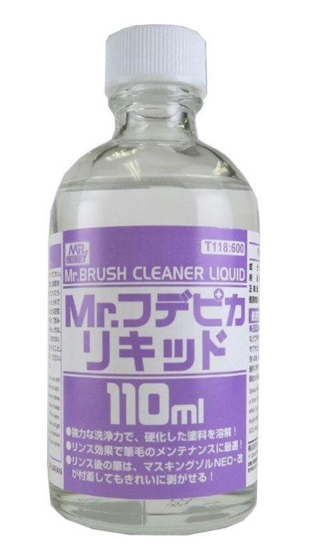 Mr Hobby T118 Mr Brush Cleaner Liquid - 110ml