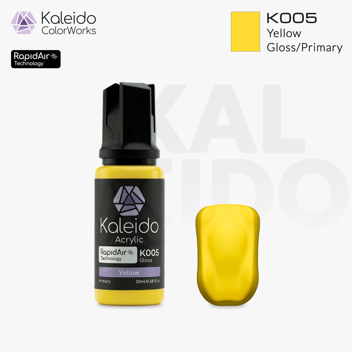 Kaleido Primary Colors K005 Yellow 20ml