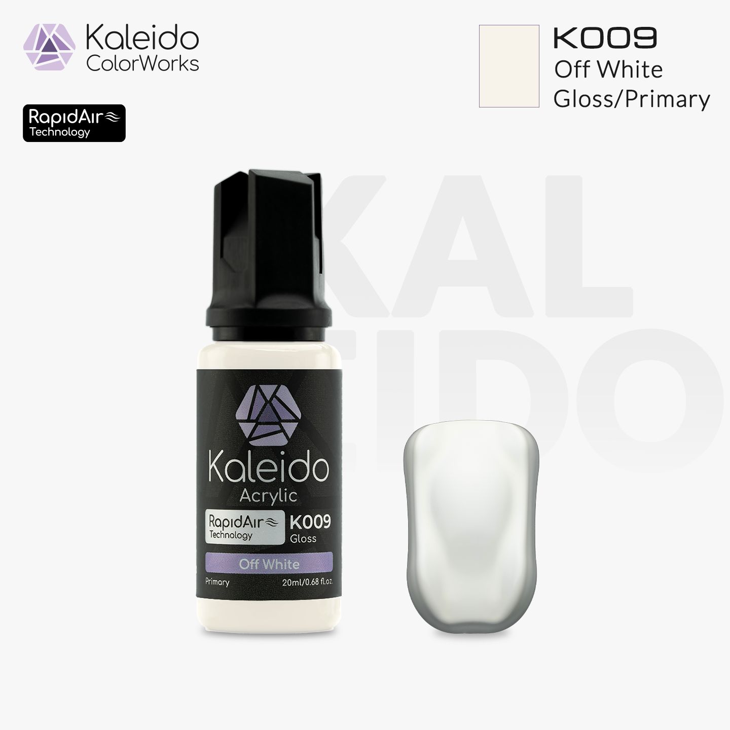 Kaleido Primary Colors K009 Off White 20ml
