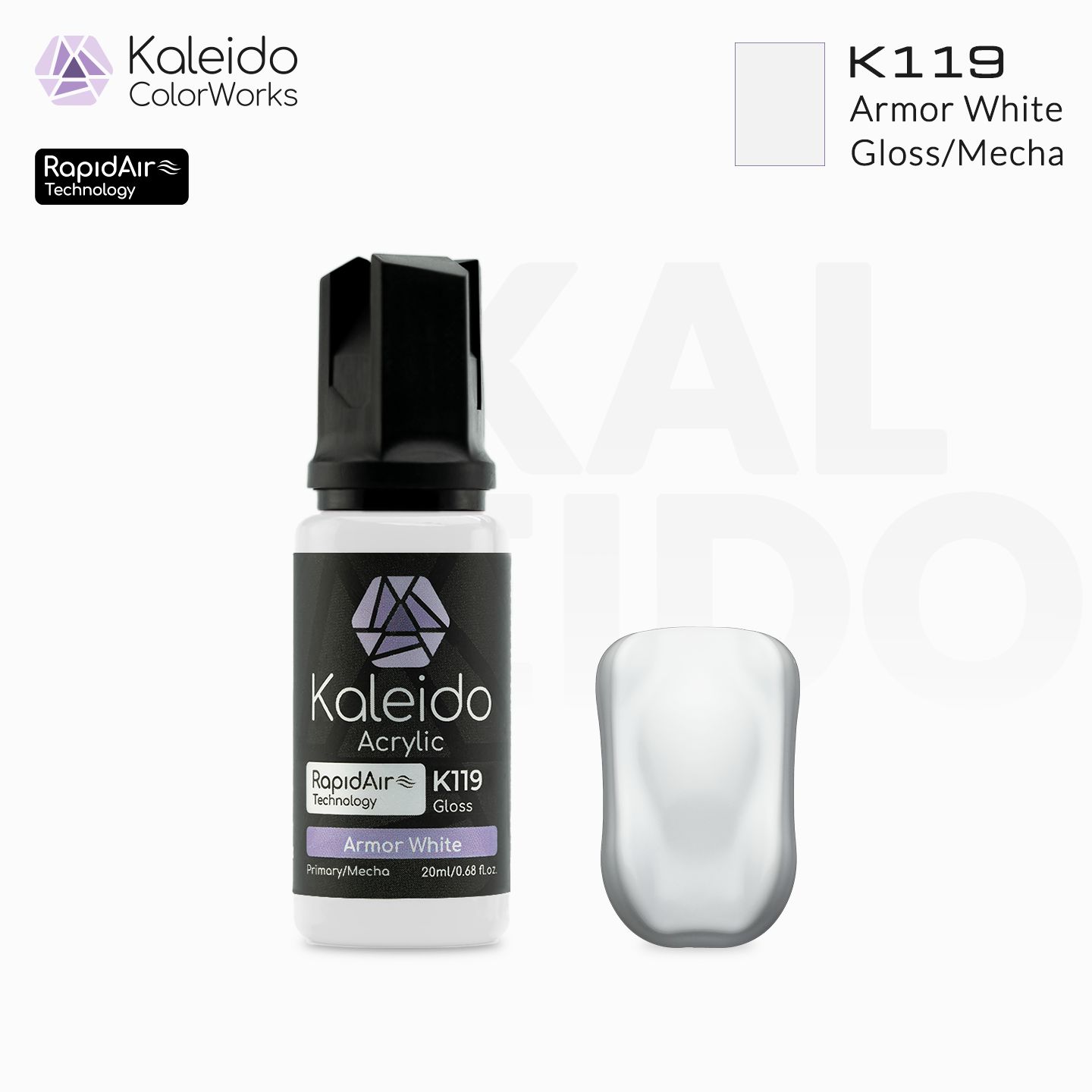 Kaleido Mecha Colors K119 Armor White 20ml