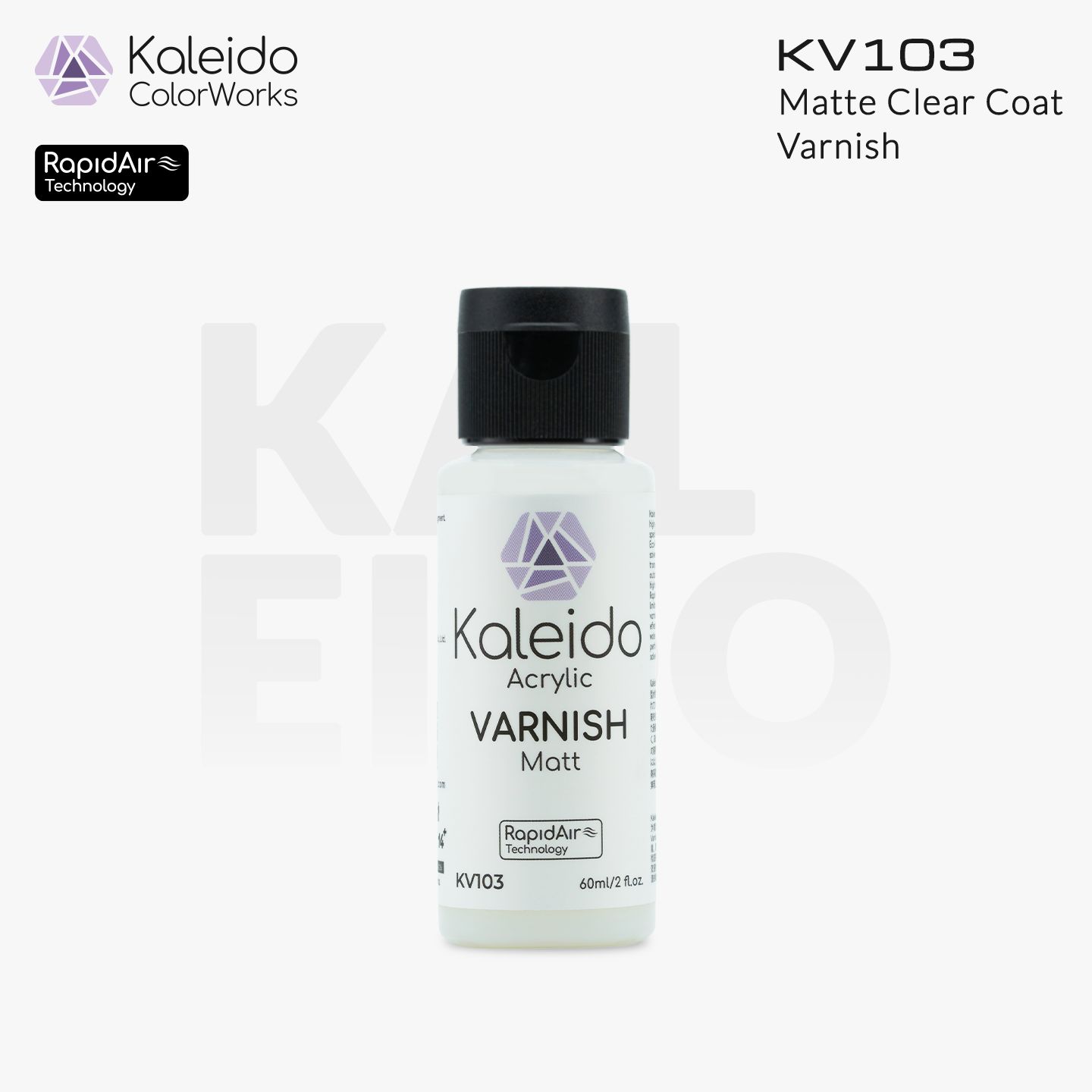 Kaleido Varnishes KV103 Clear Matte 60ml