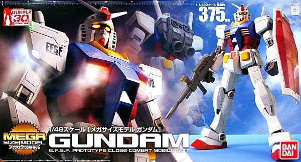 Bandai 1/48 Mega Size Model RX-78-2 Gundam 5058890