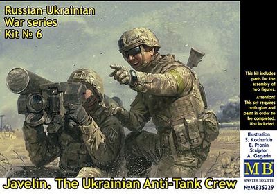 Master Box 1/35 Javelin. The Ukrainian Anti-Tank Crew 35229
