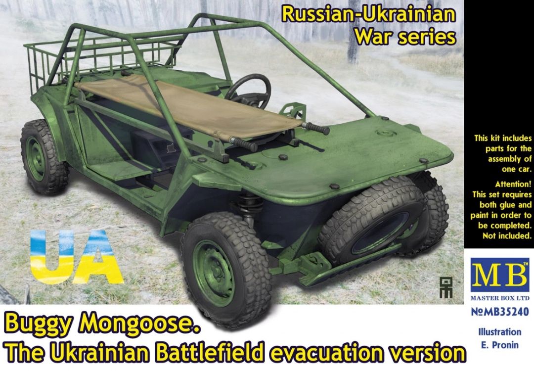 Master Box 1/35 Buggy Mongoose The Ukranian Battlefield Evacuation Vehicle 35240
