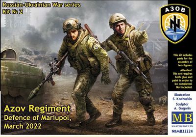 Master Box 1/35 Azov Regiment, Defence of Mariupol, March 2022 35224
