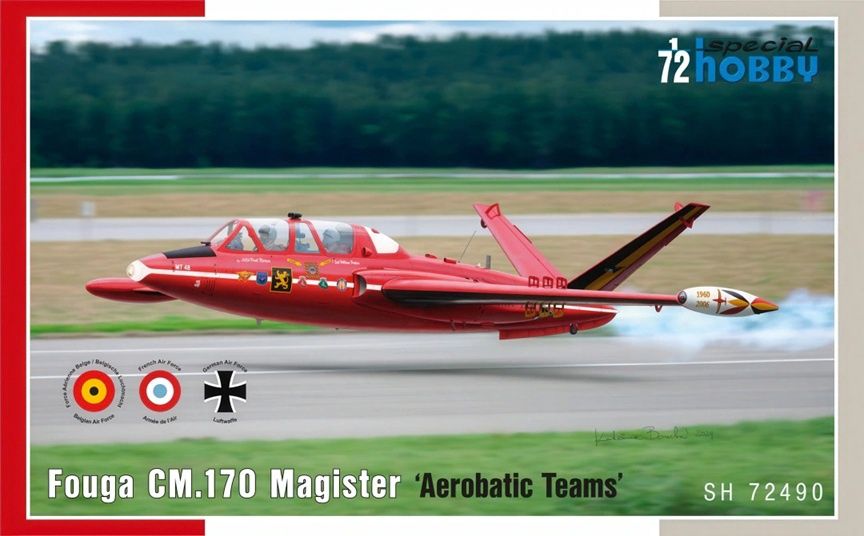 Special Hobby 1/72 Fouga CM.170 Magister 'Aerobatic Teams' 72490